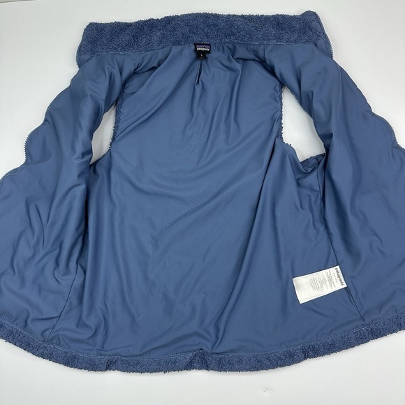 Patagonia Women's Wolly Blue Los Gatos High-Pile Fleece Vest S/C35‎ - Picture 7 of 15